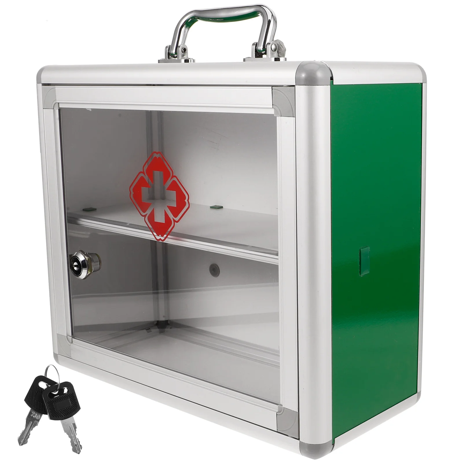 

First Aid Kit Community Accessories Wall Case High Capacity Medicine Holder Acrylic