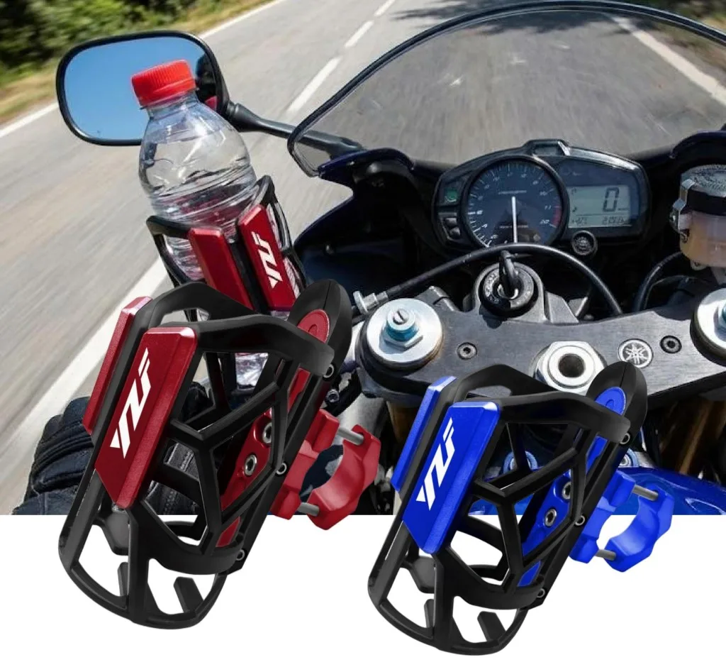 

Motorcycle water cup Holder For YAMAHA YZF R1 R3 R6 R15 R25 R125 High quality Motorcycle Fashion water cup Holder