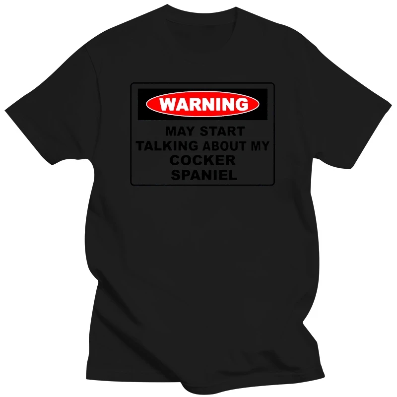 MAY START TALKING ABOUT MY COCKER SPANIEL - Dog   Funny Gift Idea Mens T-Shirt