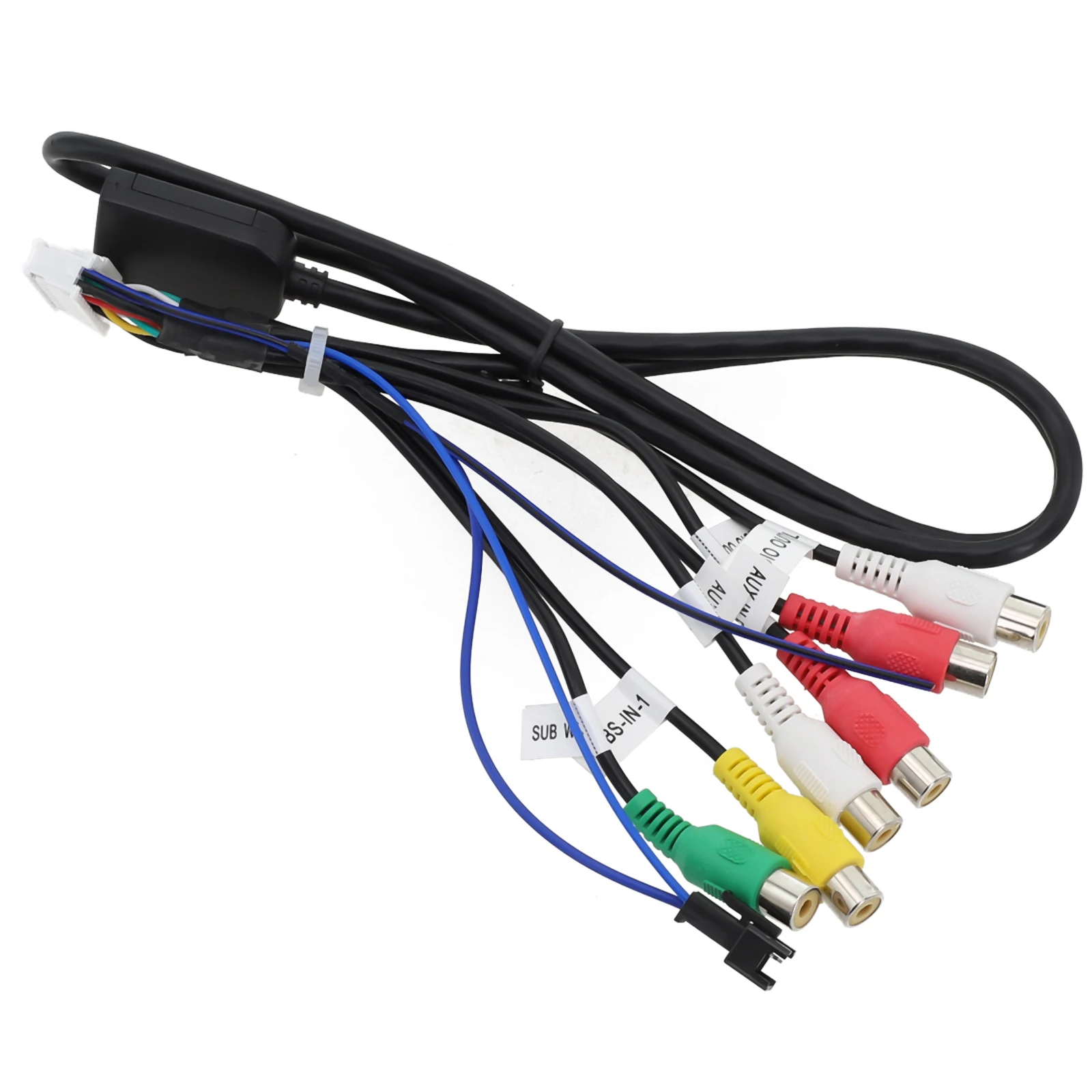 1Pcs Car Radio Cable 20 Pin Output AUX Wire Harness Wiring Connector Automotive Connector Wiring Accessories 1Pcs