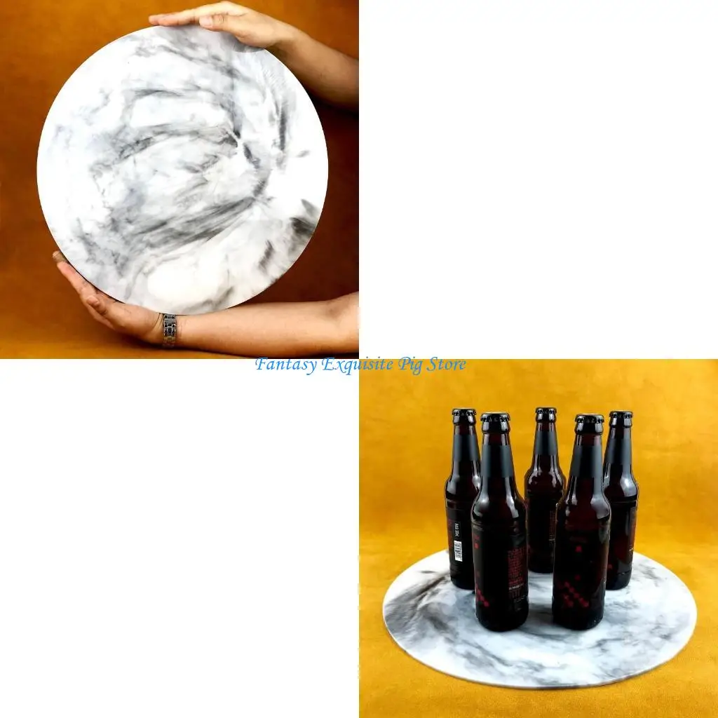 

DIY Crystal Epoxy River Table Mould Round Tabletop Drop Resin Mould Jewelry