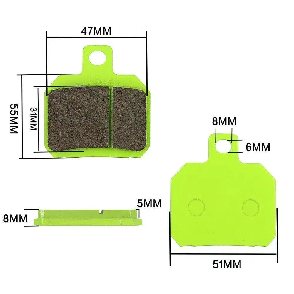 Motorcycle Accessories Pink Disks Brake Pads For 82mm/84mm/40mm Radial Mounting GP4 RPM Adelin Frando HF6 F101 Brake Caliper Pad