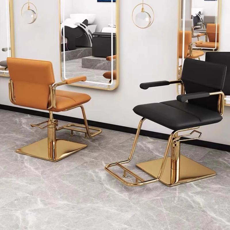 

Nail Professional Hair Barber Chairs Armchair Living Room Manicurist Ergonomic Chairs Beauty Shaving Chaise Salon Furniture
