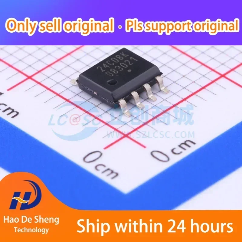 

10 шт./лот CAT24C08WI-GT3 SOIC-8 новый оригинальный в наличии