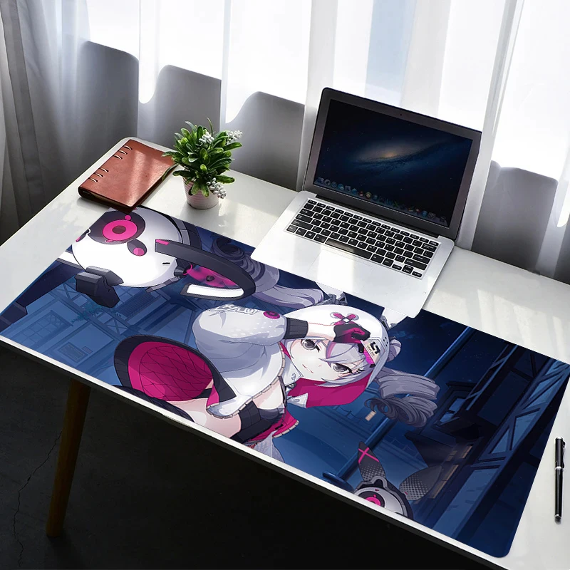 

Mouse Pad H-honkai Impact 3 HD Non Slip Rubber Mousepad Laptop Gamer Cabinet Keyboard Pad Office Computer Gaming Desk Mouse Mat