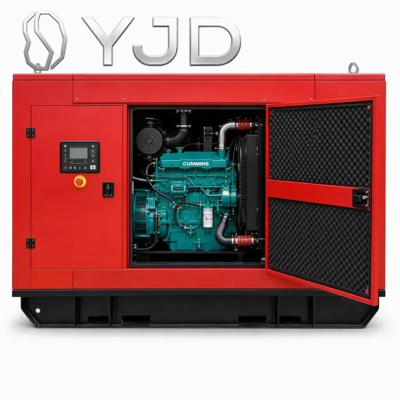 35KW Silent Type Portable Trailer Generator with Branded Engine ATS Easy Maintenance Long Service Life for Farm and
