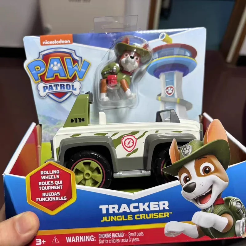 Original New PAW Patrol Rescue Vehicle Cruiser Toy Car with Collectibles Action Figure Sustainably Minded Kids Toys for Children