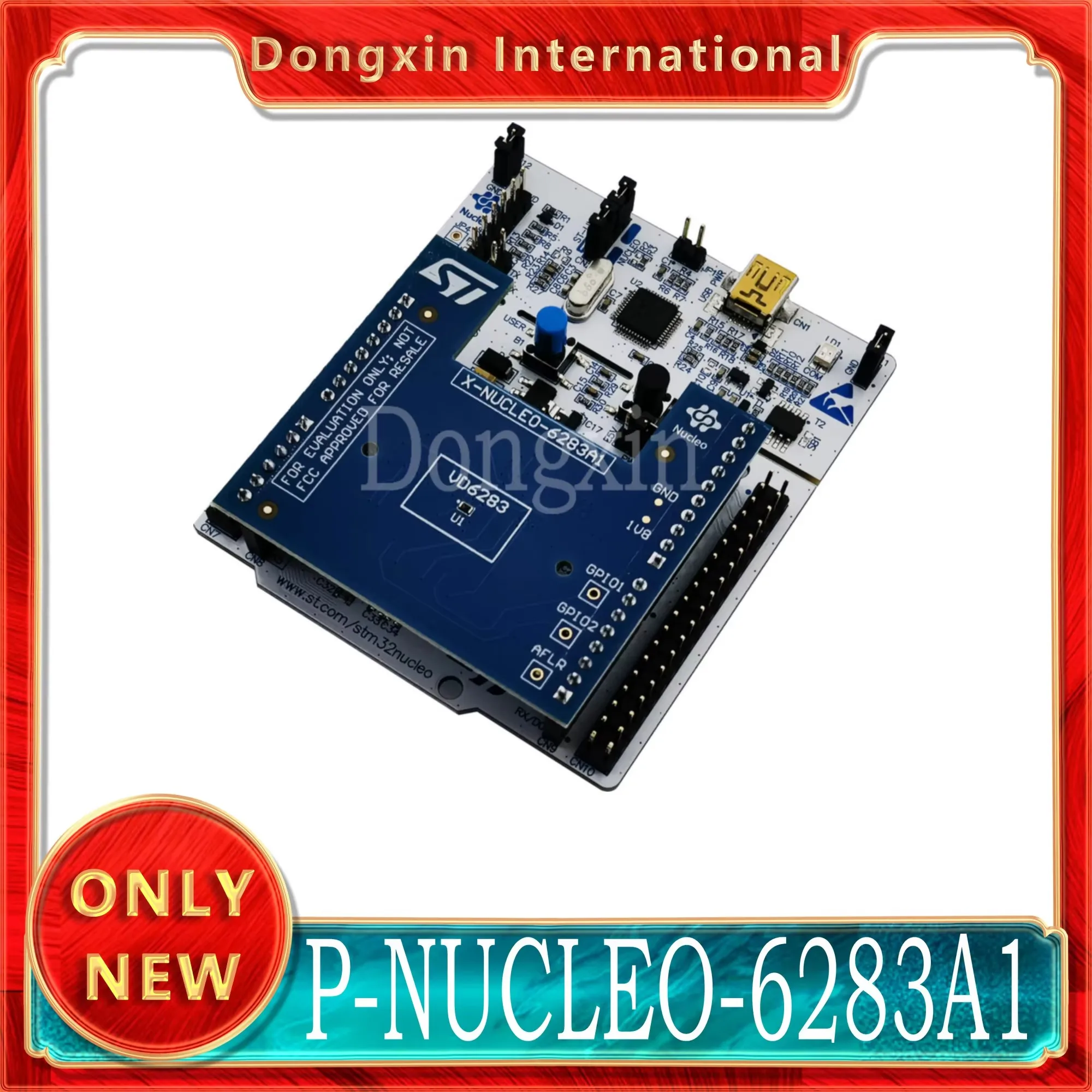 

Оригинальный ST P-NUCLEO-6283A1 NUCLEO-F401RE X-NUCLEO-6283A1 vd62836-c Hannel Датчик внешней освещенности ALS Assessment Suite F401RE