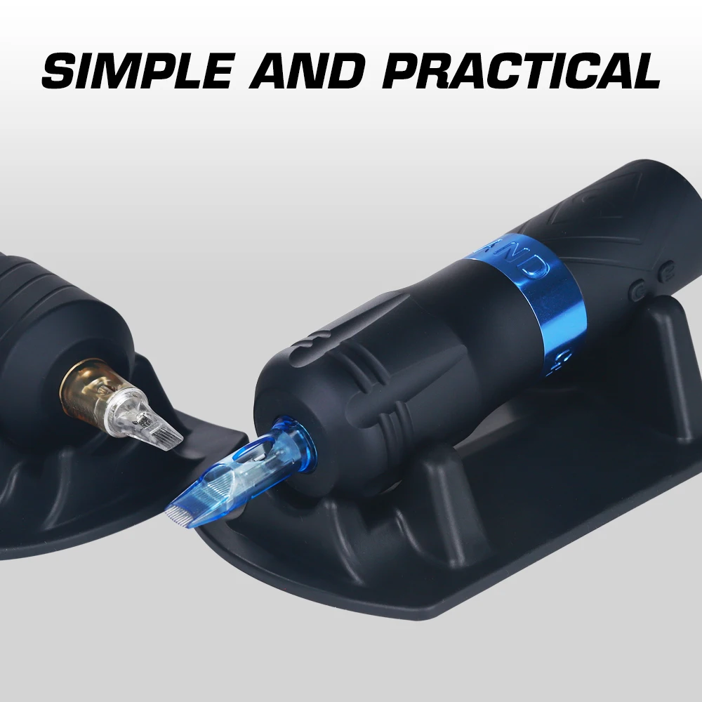 2/1 stks Rubber Tattoo Pen Houder Antislip Tattoo Machine Pen Stand Rack Tattoo Pen Display Lade Rest Tattoo Accessoires