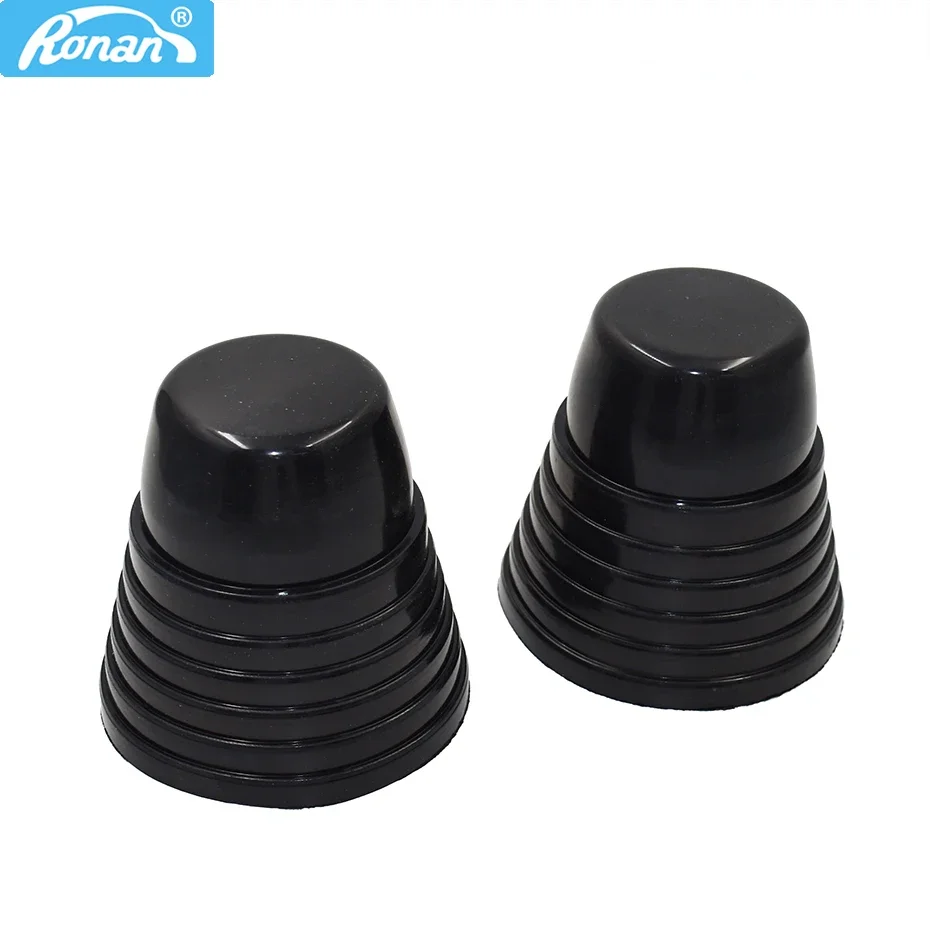 2pcs Rubber Cap Retrofit Tuning Car Universal Dust Cover 70 75 80 90 95 100mm For Headlights Automobiles Accessories