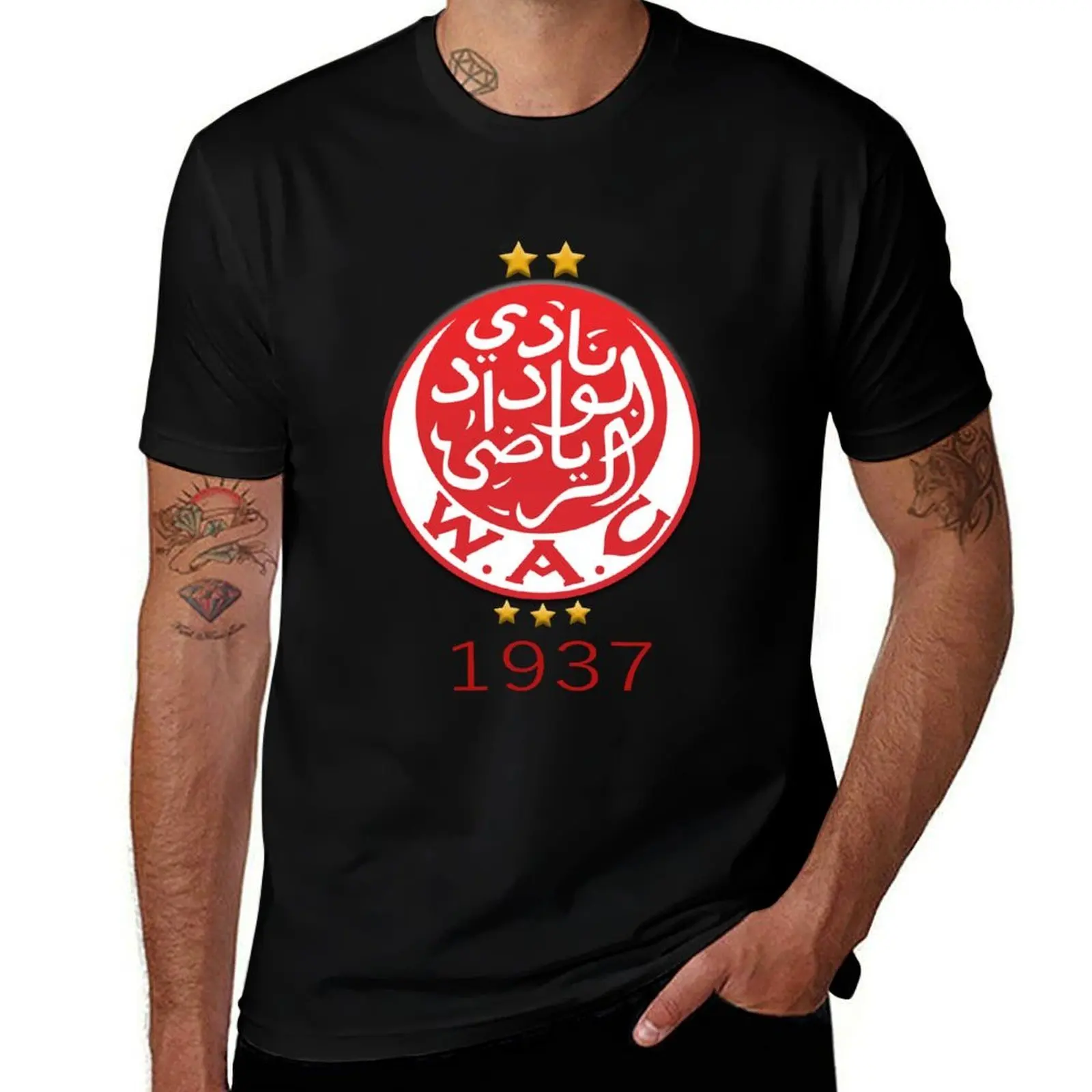 

Wydad 1937 T-Shirt Quick Dry Training Short Sleeve Tee