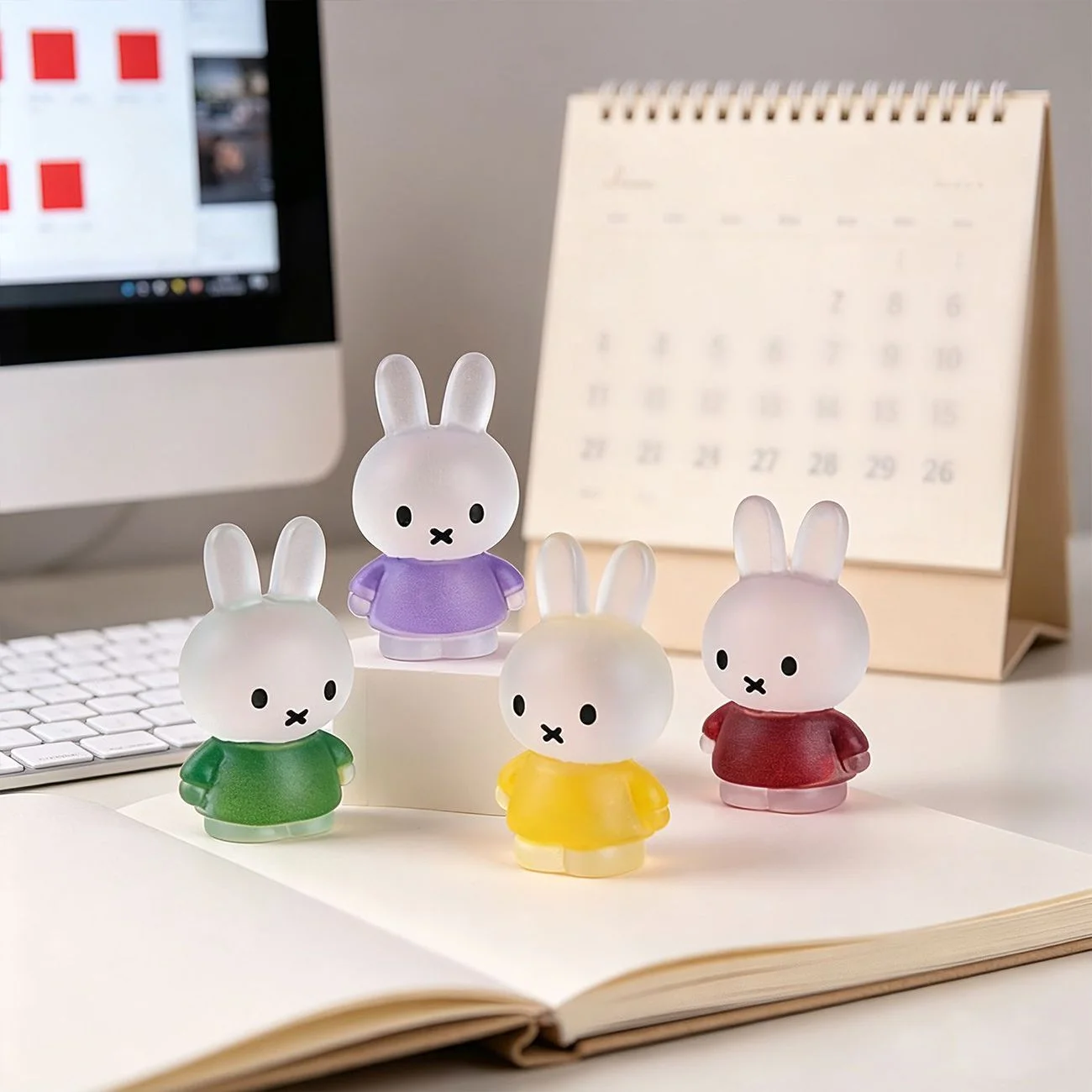 Ozdoba z żywicy Miffy, 4 cm, m – Home Office Jobs recenzja i cena