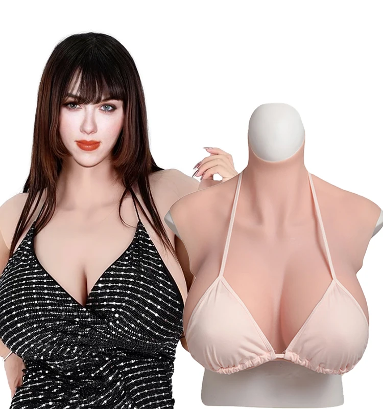 

Eyung Silicone Big boobs Sexy Artificial Breast Forms Breathable Male to Female for Cosplay Crossdress chest coplay Drag Queen