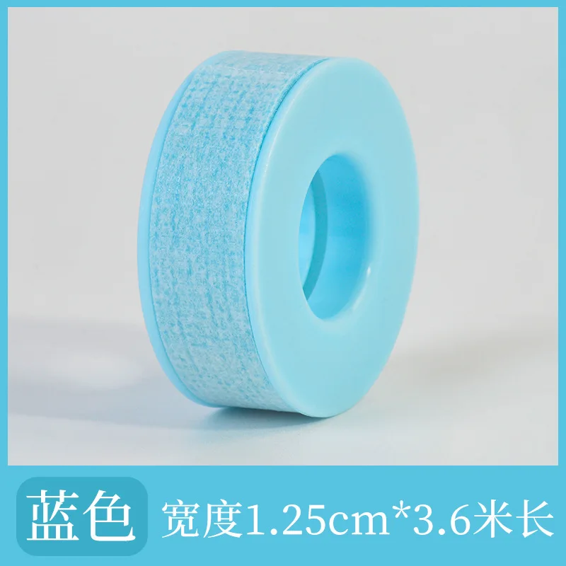 1Pc Non-woven Micropore Siliconen Gel Wimpertape Ademend Gevoelig Bestand Blauw Onder Oogkussen Wimperverlenging Gereedschap
