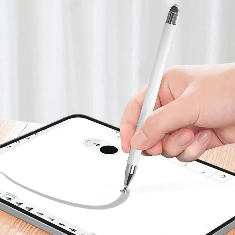 Stylet à écran tactile haute sensibilité, stylet anti-rayures, crayon multifonctionnel pour le matin et les tablettes