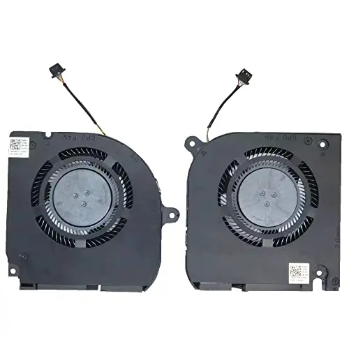 

Replacement New Laptop CPU + GPU Cooling Fan for Dell G7 7500 2020 Model MG80081V1-C010-S9A MG75080V1-C010-S9A Series Fan