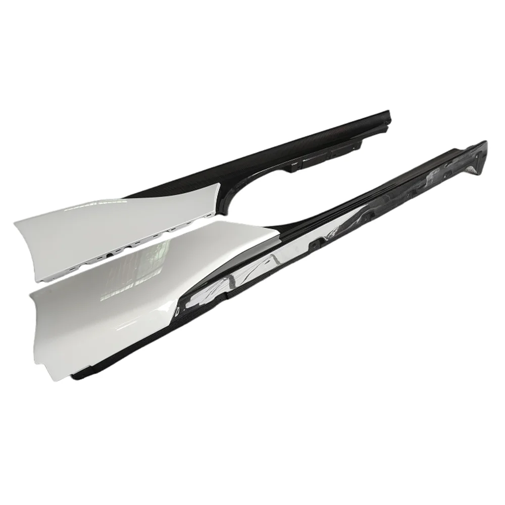 

Used for Ferrari SF90 Genuine Carbon Fiber OEM Style Side Skirt Body Kit
