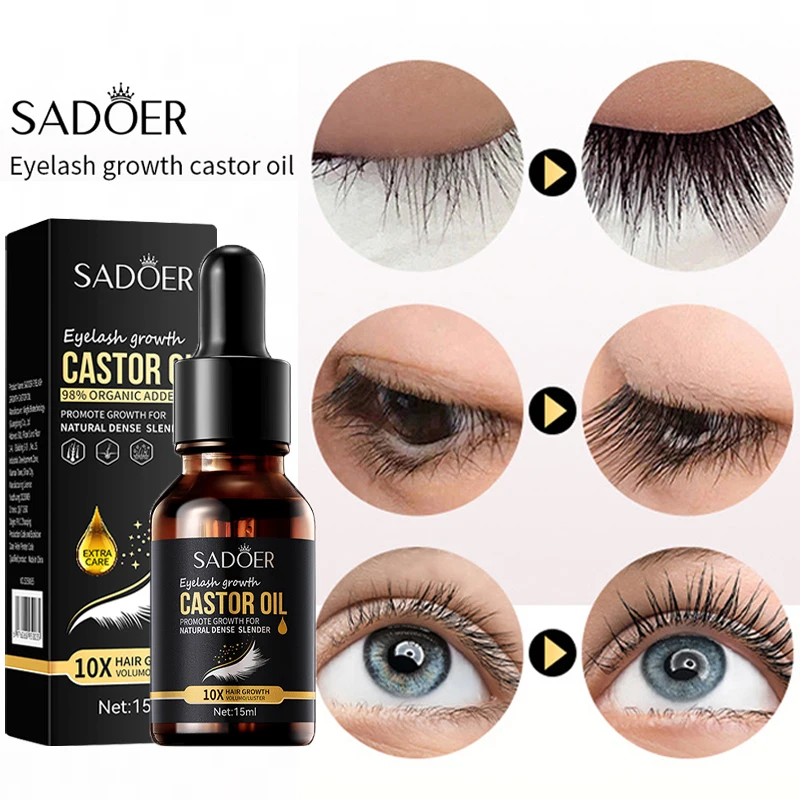 Soro De Crescimento Rápido Dos Cílios, Enhancer Natural, Mais Completo, Cílios Mais Grossos, Produtos De Tratamento, Maquiagem Eye Care, 7 Dias