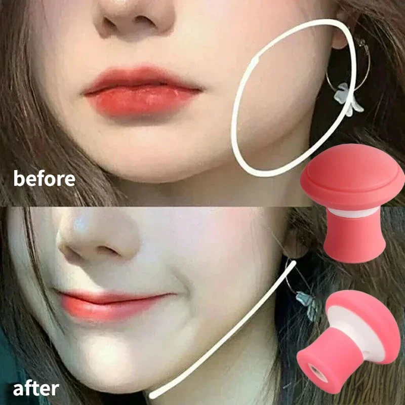 Fast Thin Face Silica Gel Mouth Jaw Exerciser Slimming Face Lift Tool Chin V-Shape Face Lifting Anti-wrinkle Removal Blow Breath