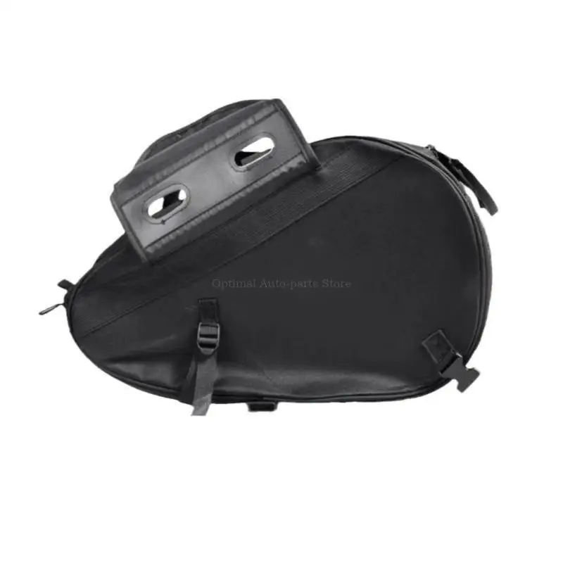  Multifunction Motorcycle Storage Bag with Tear Resistant Material Small Motorcycle Side Packs for Helmets & Accessories