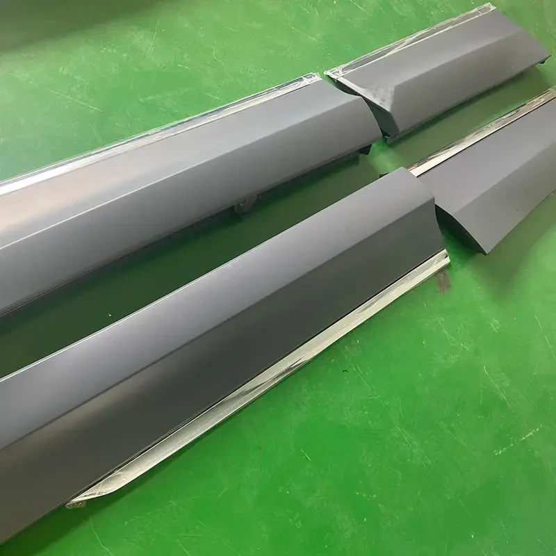 PP Material Unpainted Side Skirts Door Guard Side Panel Universal SUV Exterior Sport Modification Accessories
