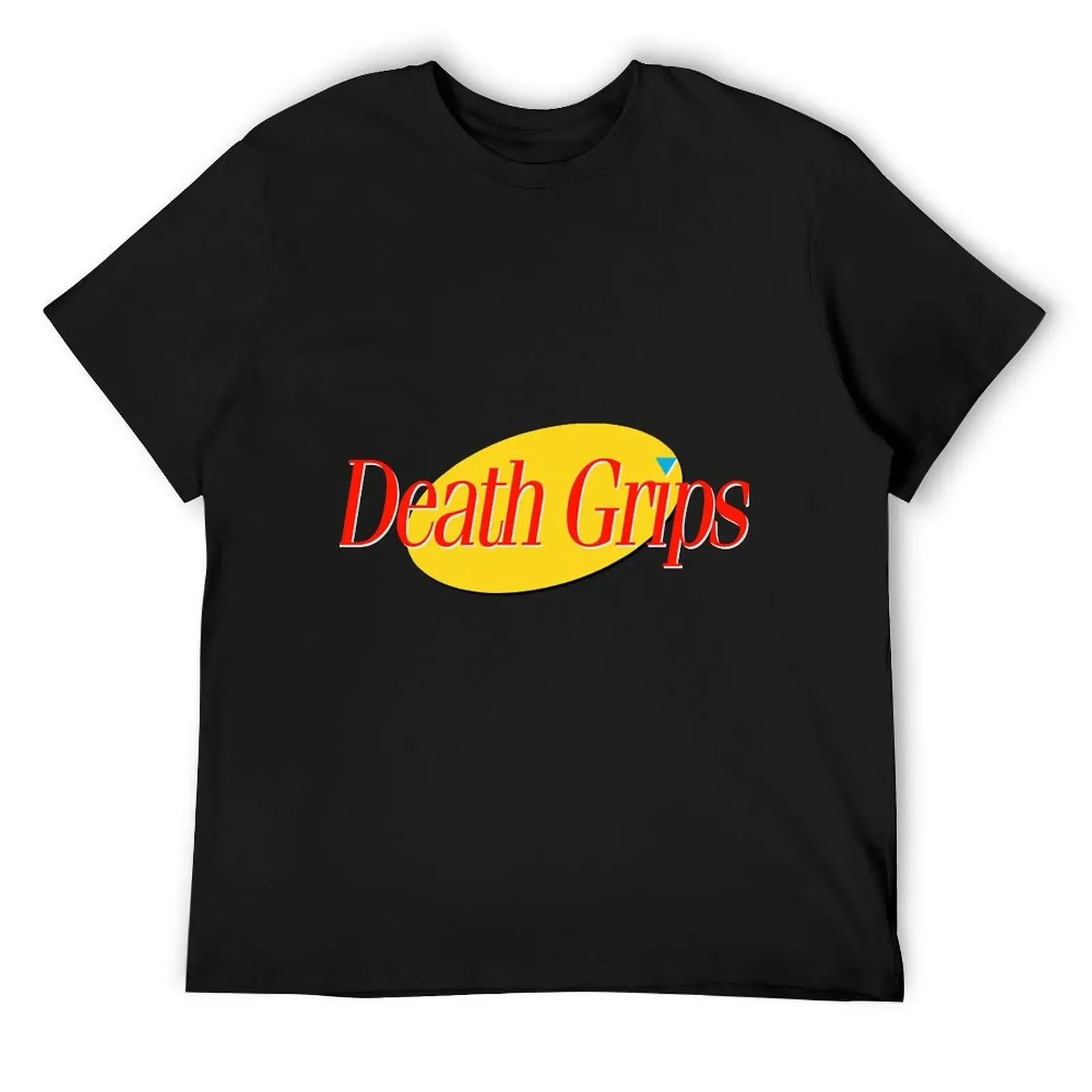 

Death Grips Aesthetic 90s Logo Design T-Shirt blue archive oversized rapper graphic tees mens designer clothes