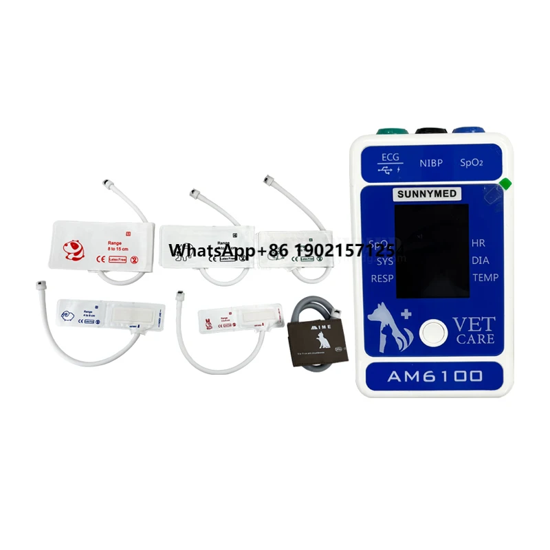 SUNNYMED SY-AM6100 Multiparameter Patient  Instrument Veterinary Parameter with Cheap Price