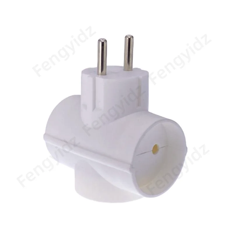 Europese Type Conversie Plug 1 Naar 2/3/4 Manier EU Duitsland Standaard Power Adapter Socket 16A 250 V Reizen Opladen Adapter - afbeelding 1