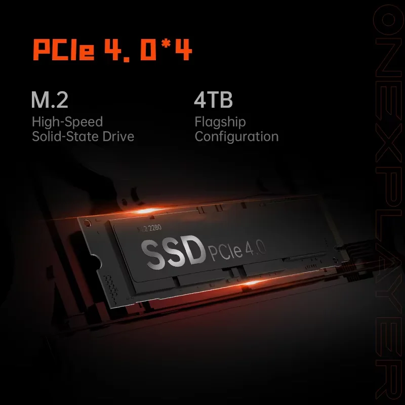 OneXPlayer X1 Pro AMD Ryzen الجديد ™ شاشة AI 9 HX 370 10.95 بوصة تعمل بنظام التشغيل Windows 11 4k/كمبيوتر محمول للألعاب EGpu Qculink #5