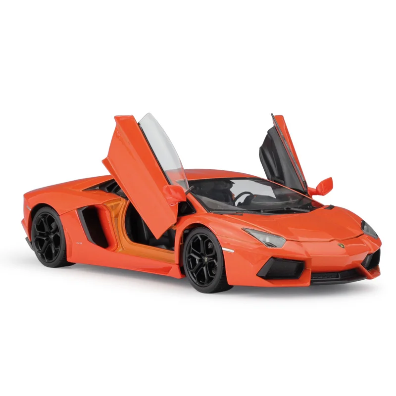 New Product 1/24 Lamborghini Aventador LP700-4 Sports Car Simulation Alloy Car Model DIY Handmade Toy Birthday Gift Collectibles