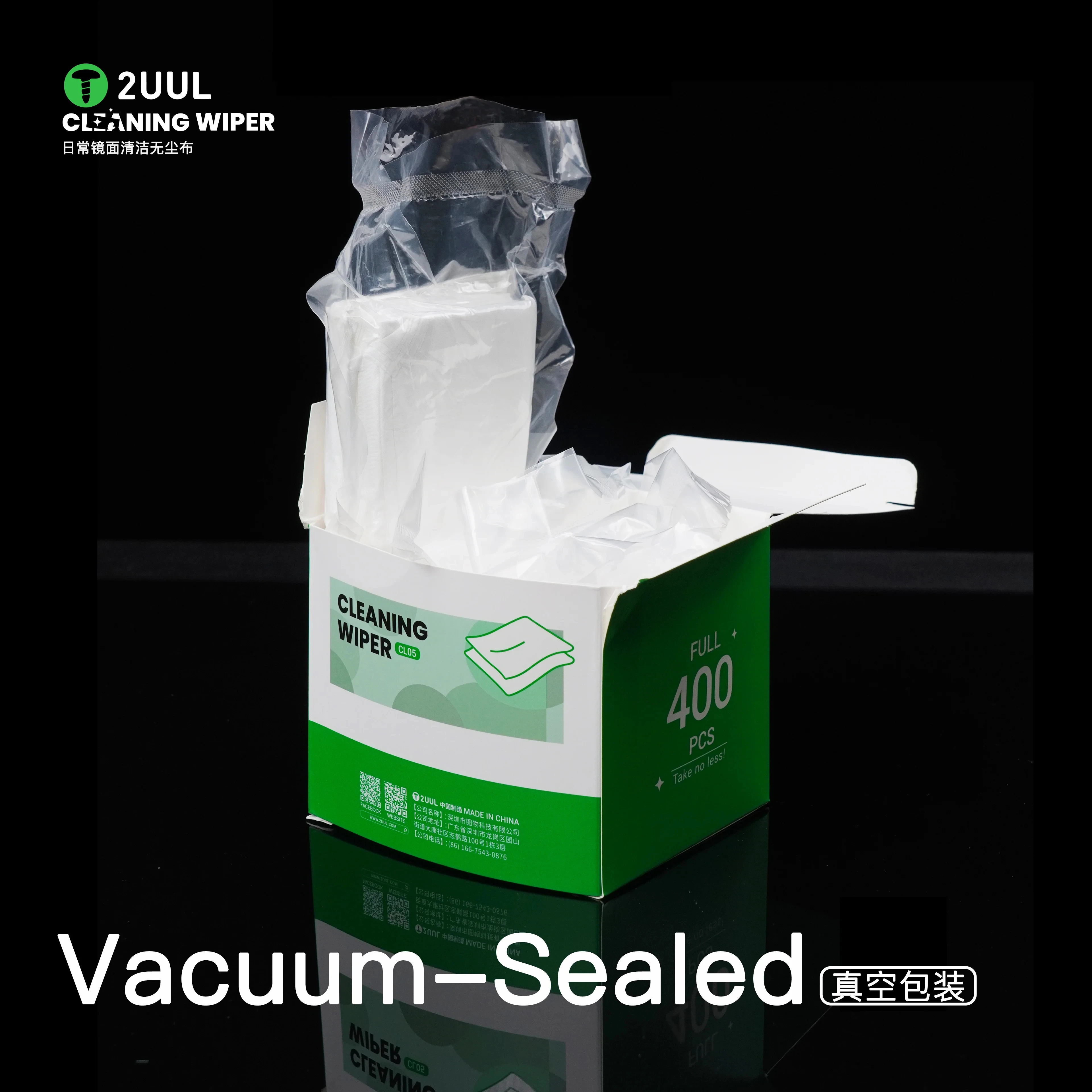 

2UUL CL05 4x100 шт./кор. ткань без пыли, мягкая ткань для чистых помещений, повседневная ткань для чистки стекла, ткань для ремонта ЖК-дисплея для телефона