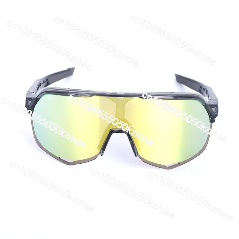 In stock, it is suitable for cycling glasses PITSCOTTFOX 100% S2 cycling glasses three-piece set, sports glasses set.