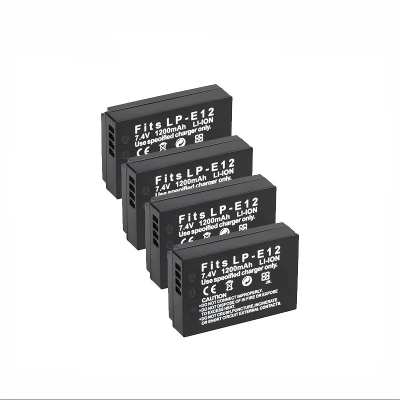 

LP-E12 LPE12 High Capacity Rechargeable Camera Battery For Canon EOS Digital SLR Cameras