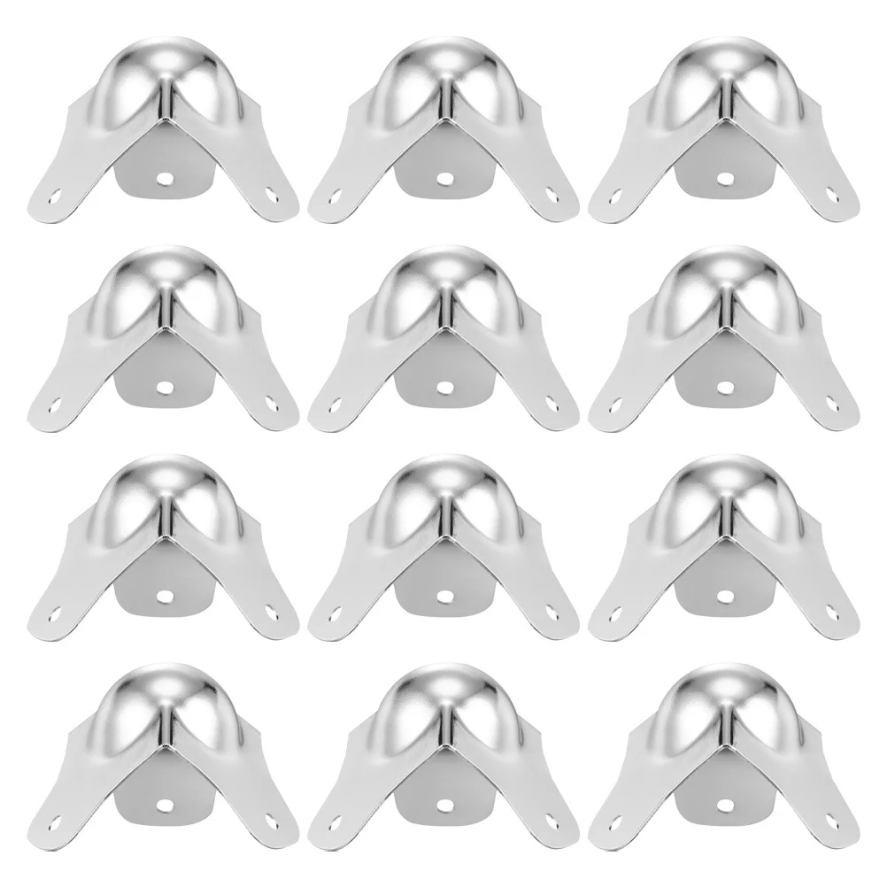12 stuks balhoekbeschermer zware ijzeren metalen hoekrandbeschermer voor vlucht flightcase kast opbergdoos bescherming