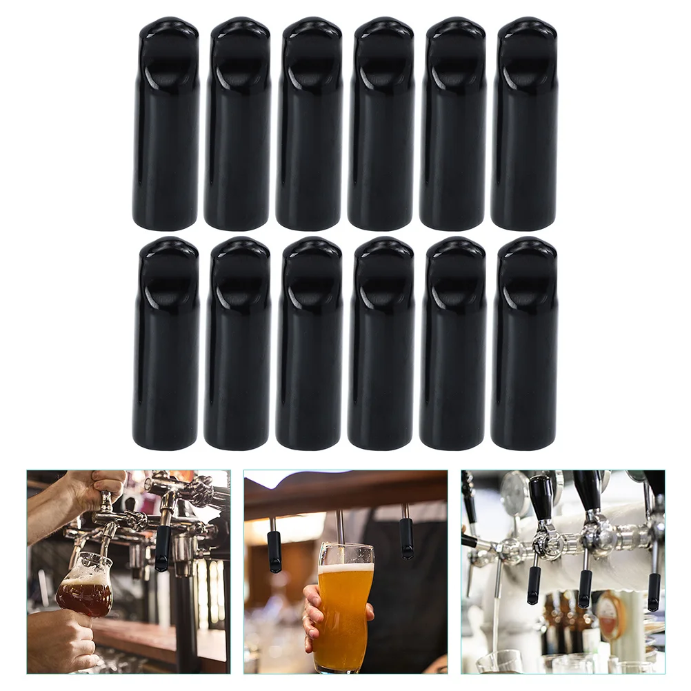 12 Pcs Faucet Rubber Cover Bar Supplies and Accessories Beer Tap Dust Caps Stress Reliever Sanitary Covers Plug