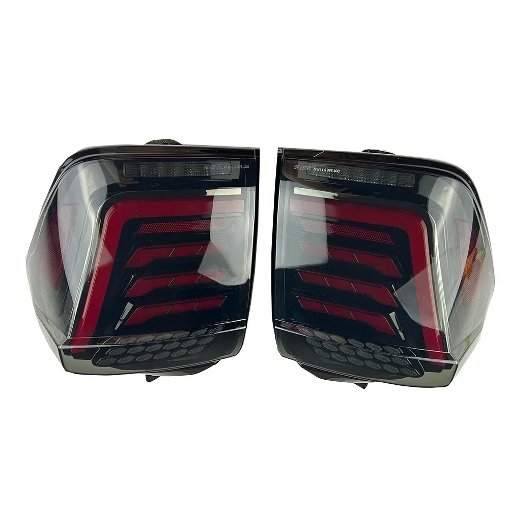 1 Pair Full LED Taillights For Toyota 4Runner 2014-2023 5th Gen N280 (Fifth Generation N280 2014 facelift, NOT FIT TRD Models)