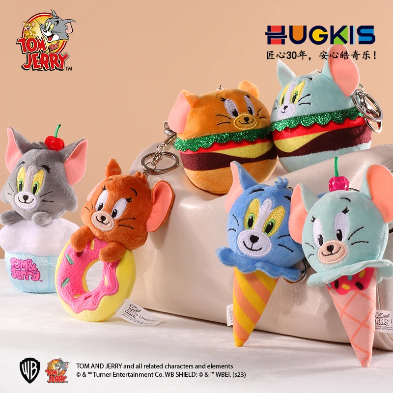 

Cat And Mouse Plush Pendant Funny Keychain Bag Pendant Cute Children'S Toy Girl Day Plush Gift Doll Anime Periphery