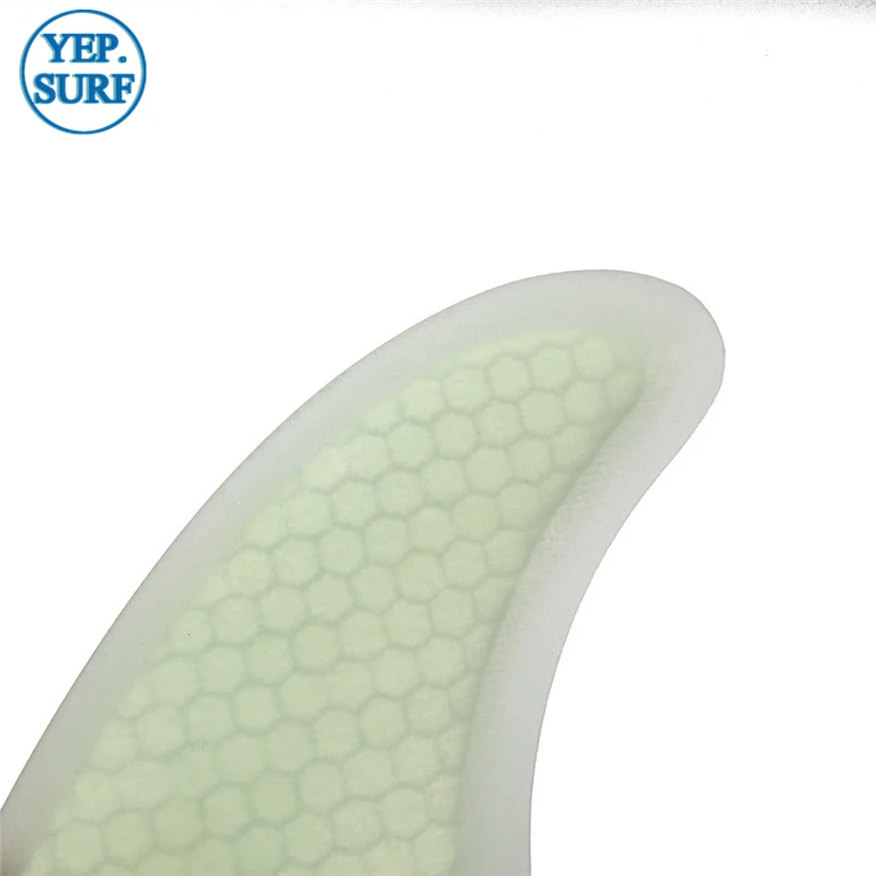 Surf Board Fin Twin Fin UPSURF FUTURE Fins Keel Fin Single Tabs Fin 2pcs per set Surf Fins Honeycomb Surfboard Fin