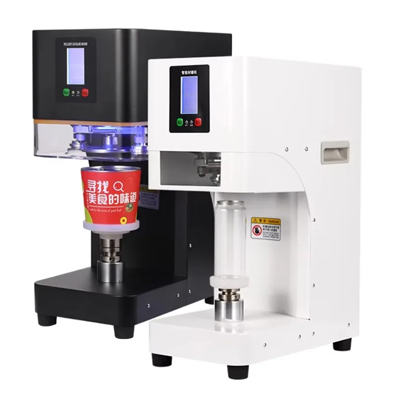 

YTYIN Automatic Non-rotating Bubble Tea Can Seamer Non-Rotary Can Sealing Machine For Soda Tin Beverage & Food Cans For Restaura