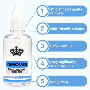 Tutkal sökücü sıvı saç ekleme tutkal Sökücü peruk tutkal Sökücü, saç Çıkarıcı, tutkal, saç tutkal Sökücü saç 1 ADET 12-En çok satılan, tutkal sökücü yapıştırıcı-no. 6