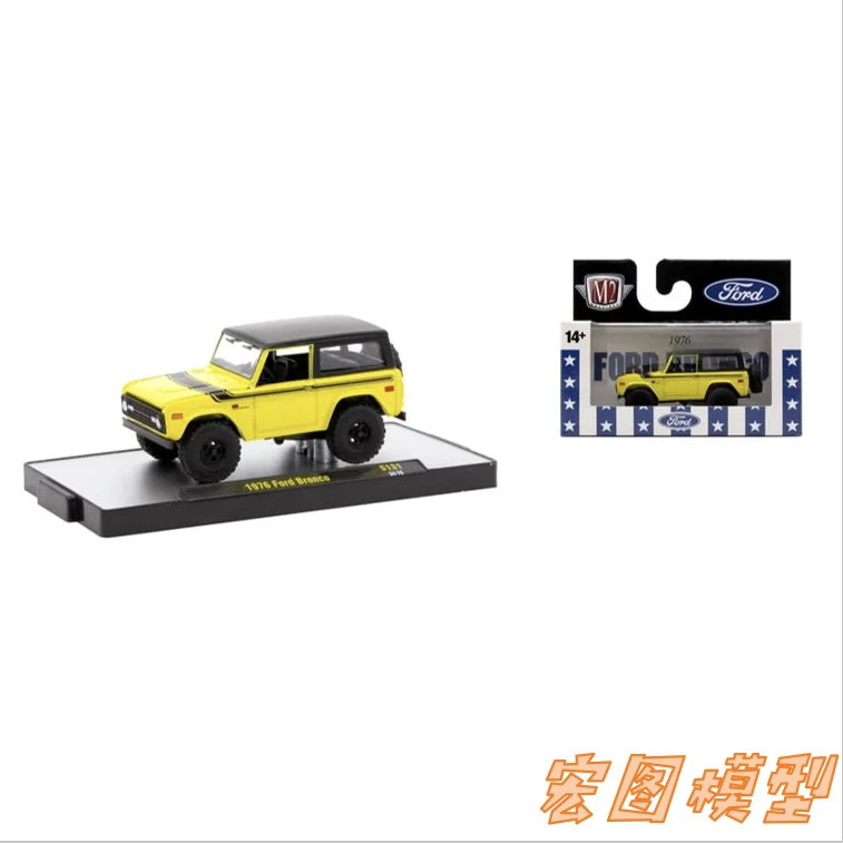 

M2 Machines 1/64 Car model toys 1976 Ford Bronco