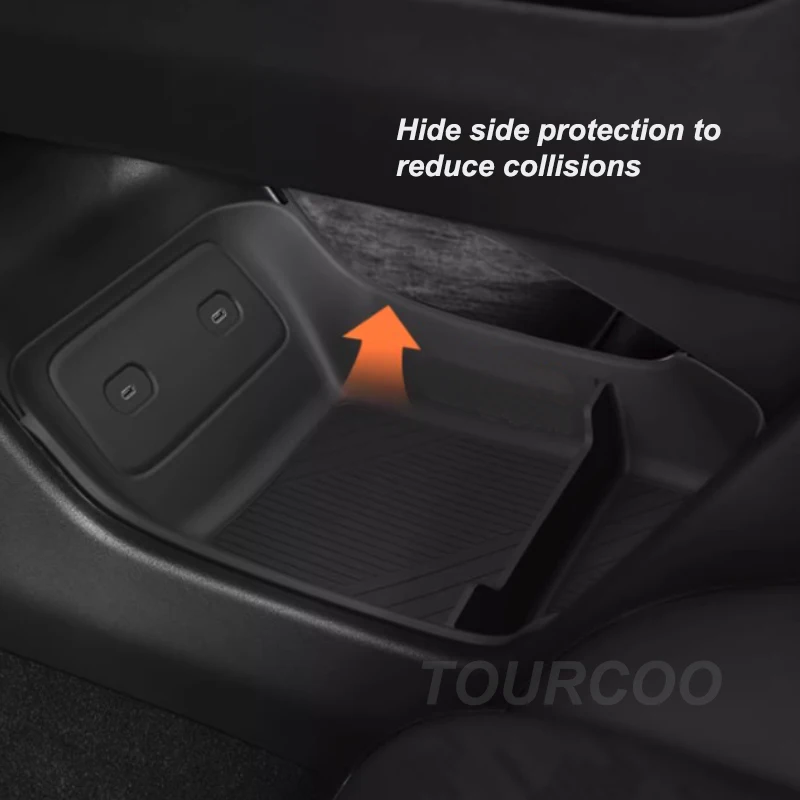 For Zeekr 7X 2024 2025 Central Control Lower Storage Box Interior Accessories
