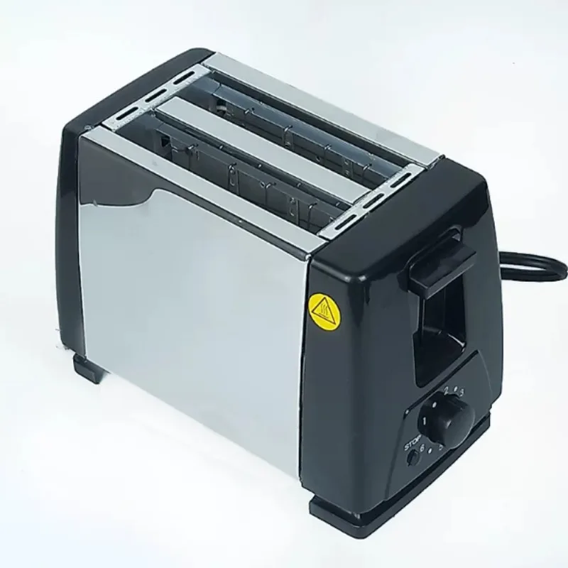 110V 220V Multi-function Toaster Removable Crumb Tray Double-Sided Heating Double-Slot Toast Bread Bake Oven Sandwich Machine
