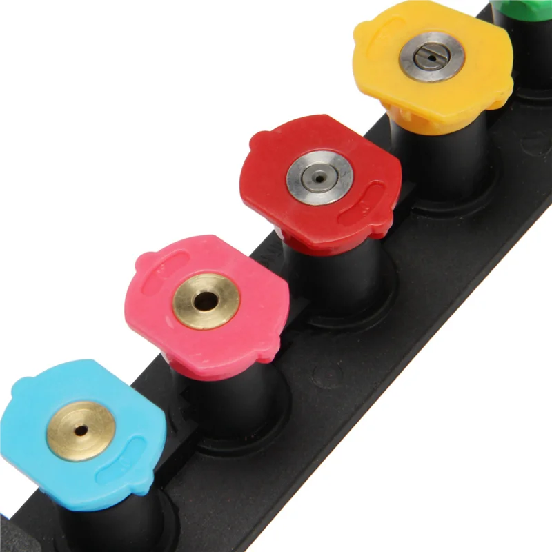 BHTS-Pressure Washer Nozzle Tips Set With Nozzle Holder, 14 Spray Nozzle Tips, 1/4 Inch Quick Connect, 4000 PSI