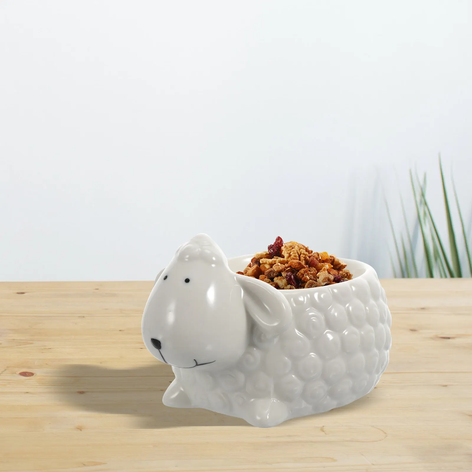 1Pcs Ceramic Cartoon Animals Bowl Creative Fruit Soup Salad Bowl Multi-Functional Home Tableware Decor Food Holder