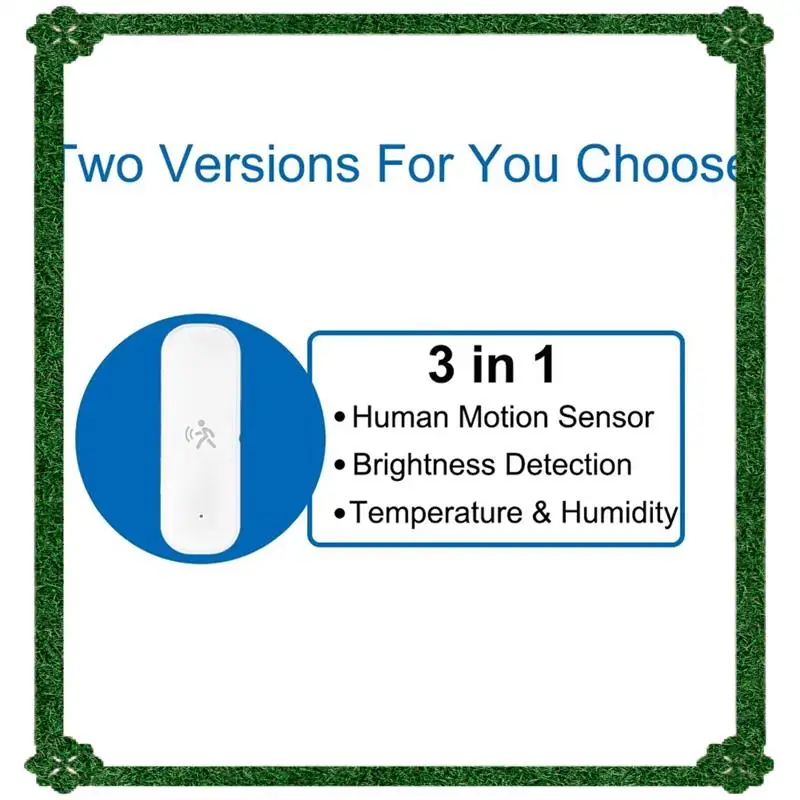 

24-часовая доставка Tuya Zigbee Smart Pir датчик движения 3в1 10G радар Mmwave датчик температуры и влажности датчик света для Burg