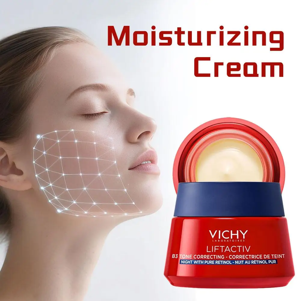 النسخة B3 كريم النهار VICHY كريم منعش مغذي الكولاجين 50 مللي ترطيب سريع الامتصاص العناية بالبشرة ثبات كريم وجه #6