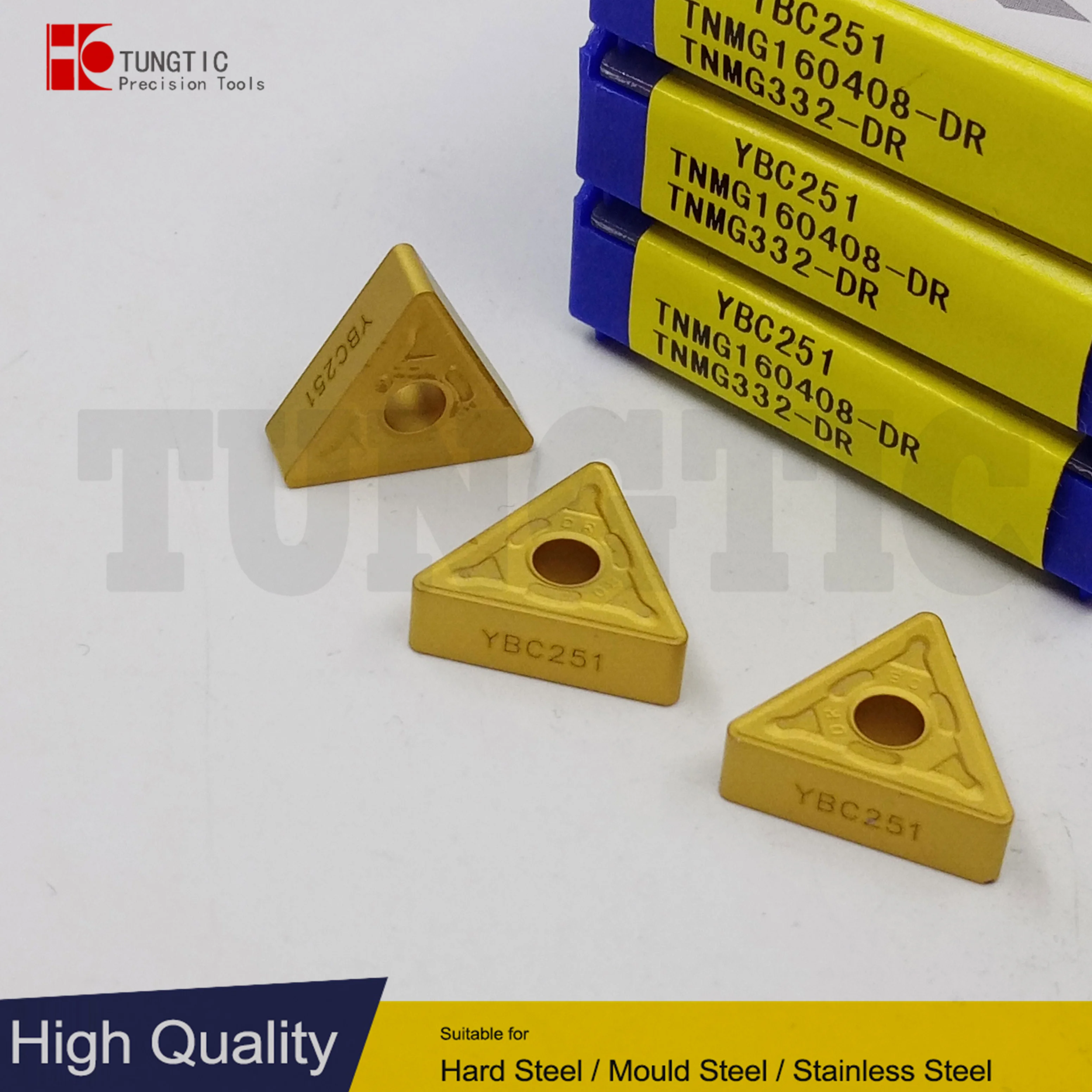 

TNMG160408-DR Turning Inserts Carbide Cutter For CNC TNMG 160408-DR