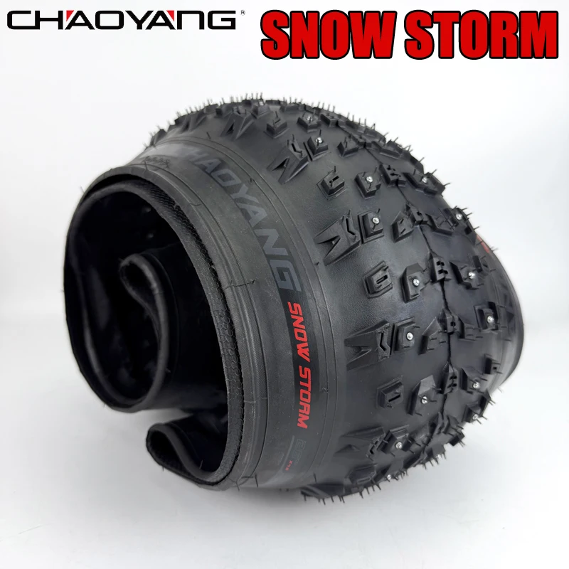 CHAOYANG Bicycle Fat Nail Tire 26x4.0 2C-MTB Snow Bike Folding