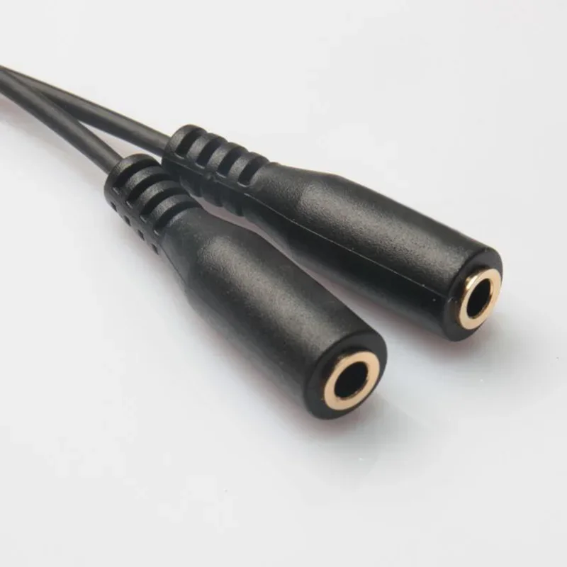 Canfon 4-قسم TRRS إلى 3-قسم TRS ميكروفون سماعة الرأس رصد جزء واحد كابل الهاتف الخليوي نظام لاسلكي كابل الصوت